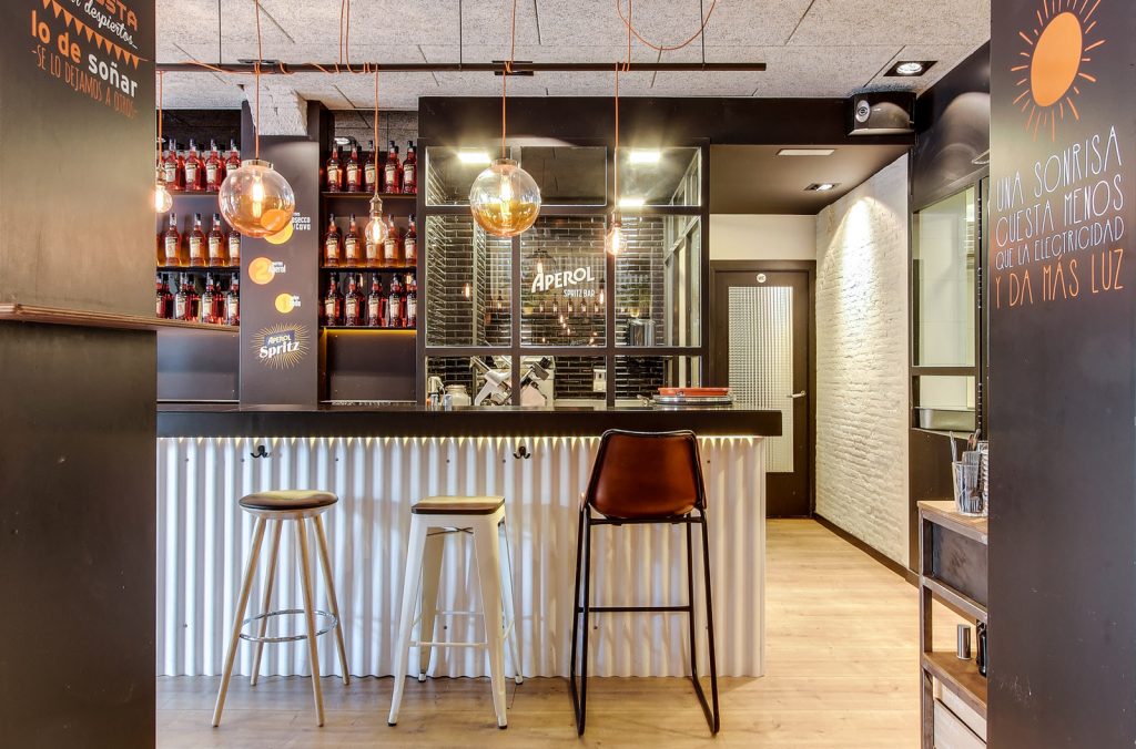 Aperol Spritz Bar - INDAStudio - Interiorismo Barcelona