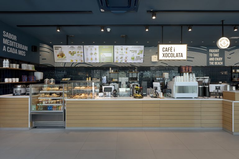 FABORIT PORT OLIMPIC - INDAStudio Interiorismo cafeterias