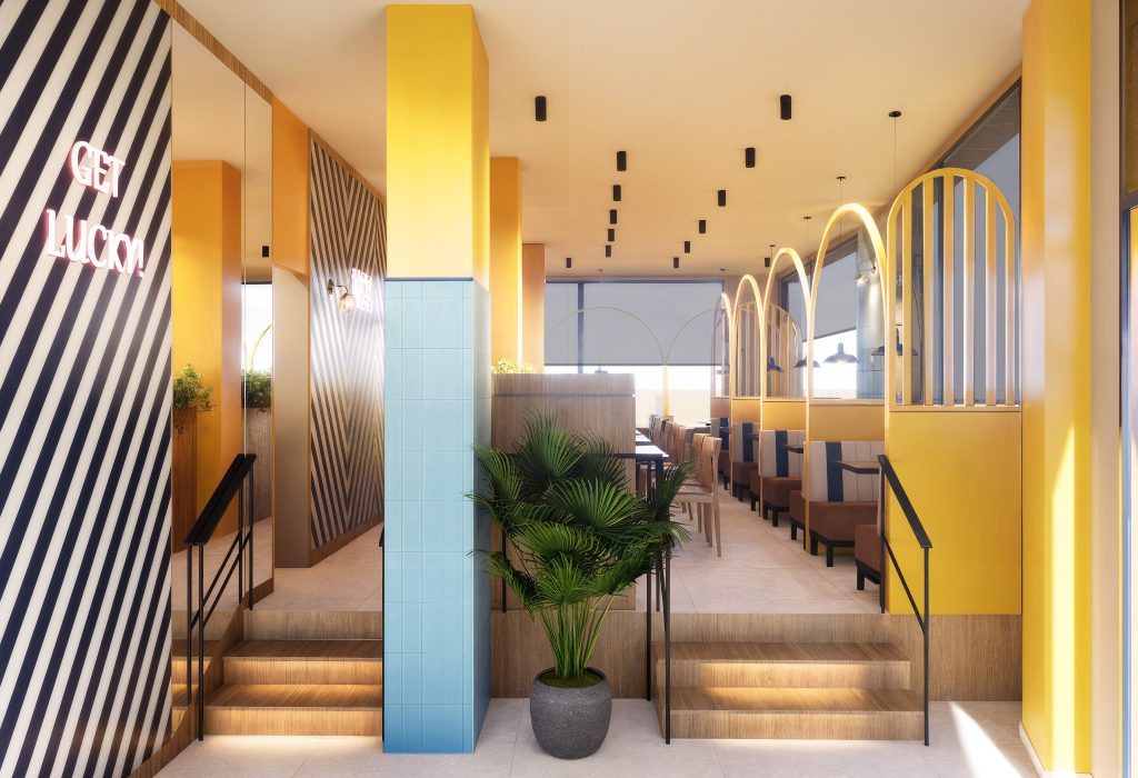 My Chicken Burger Restaurant-Interiorismo restaurantes