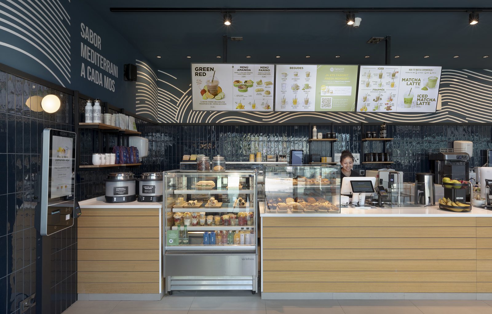 FABORIT PORT OLIMPIC - INDAStudio interiorismo cafeterias