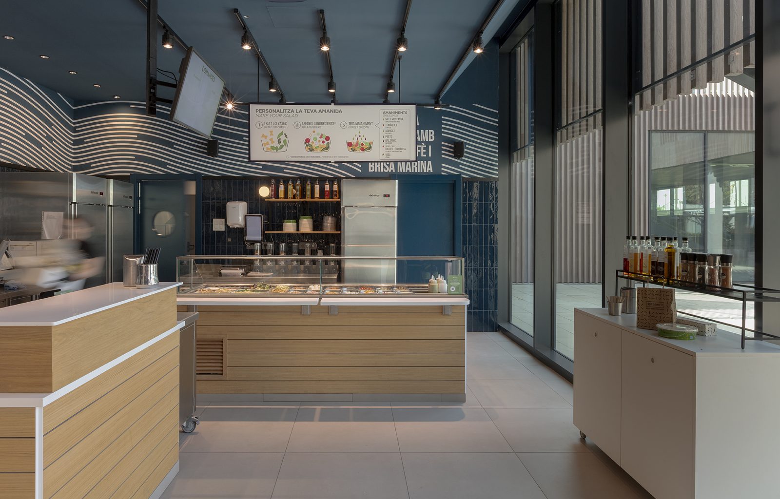 FABORIT PORT OLIMPIC - INDAStudio interiorismo cafeterias