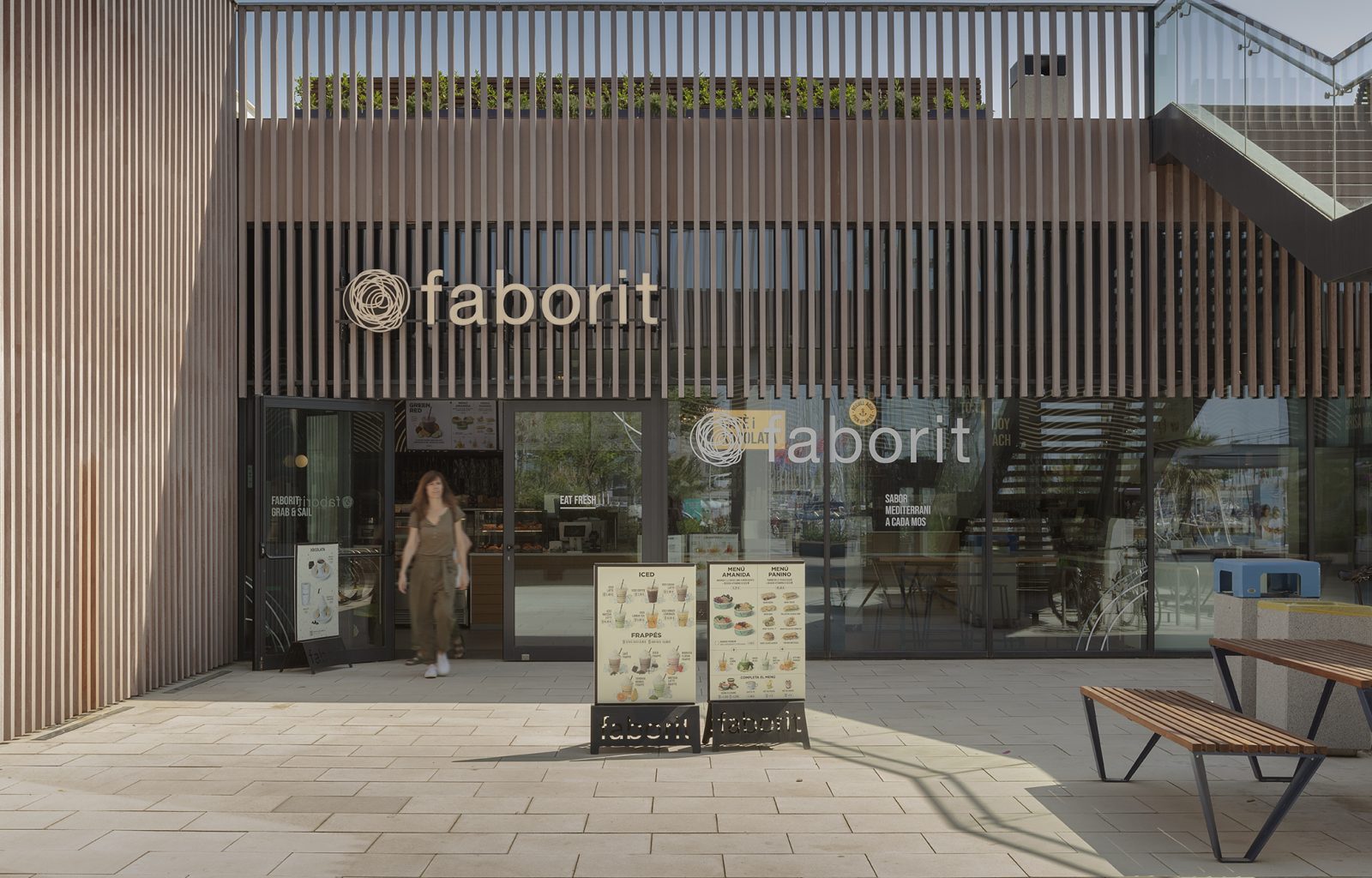 FABORIT PORT OLIMPIC - INDAStudio interiorismo cafeterias